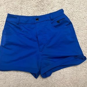 Lululemon blue shorts size 6